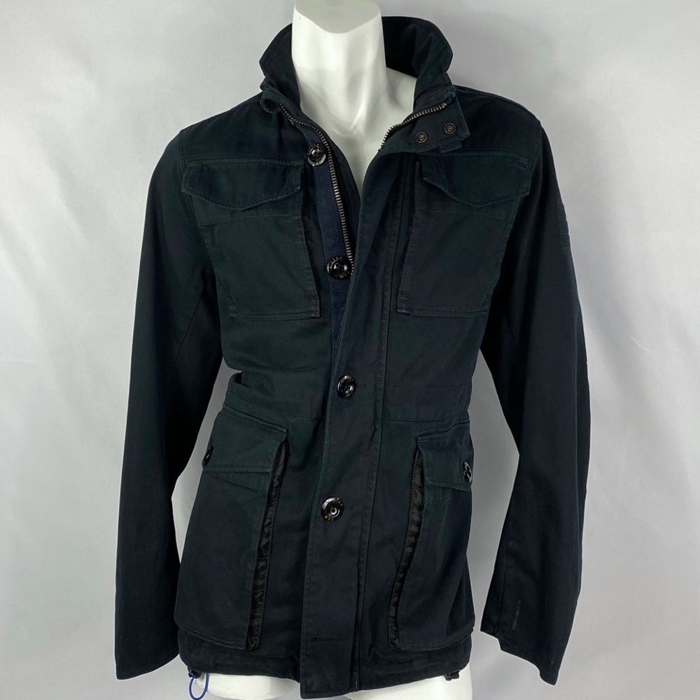 G-STAR Raw | Mens Field Pocket Utility Coat L Blk
